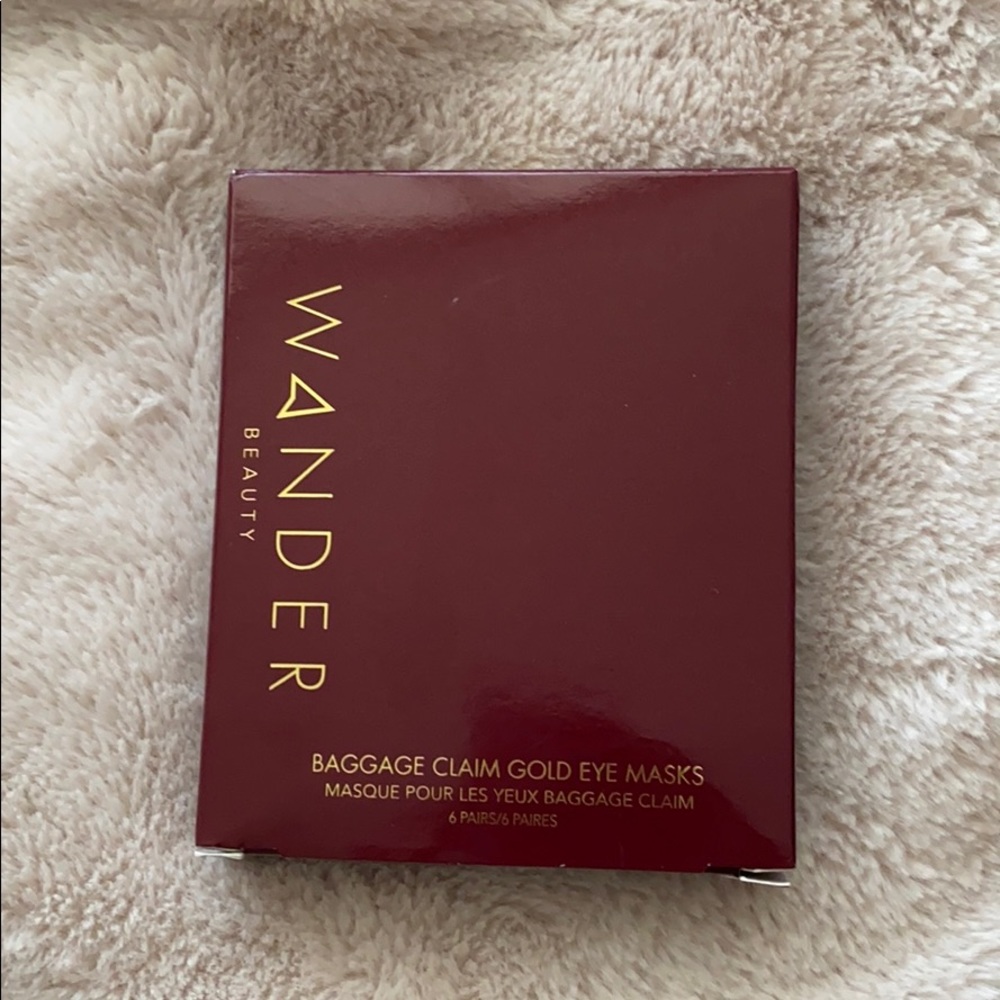 NEW 6 Pairs Wander Beauty Gold Eye Masks